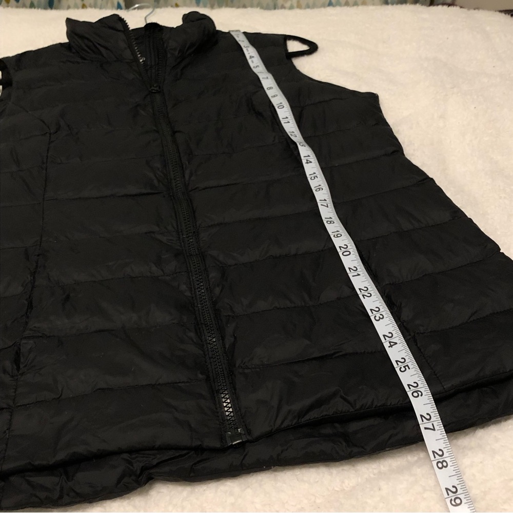 Lord & Taylor Black Down Filled Puffer Vest - Picture 10 of 10